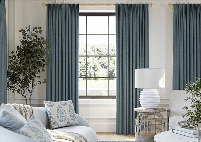 Stamford, Ocean - Made to Measure Curtains - Image 3